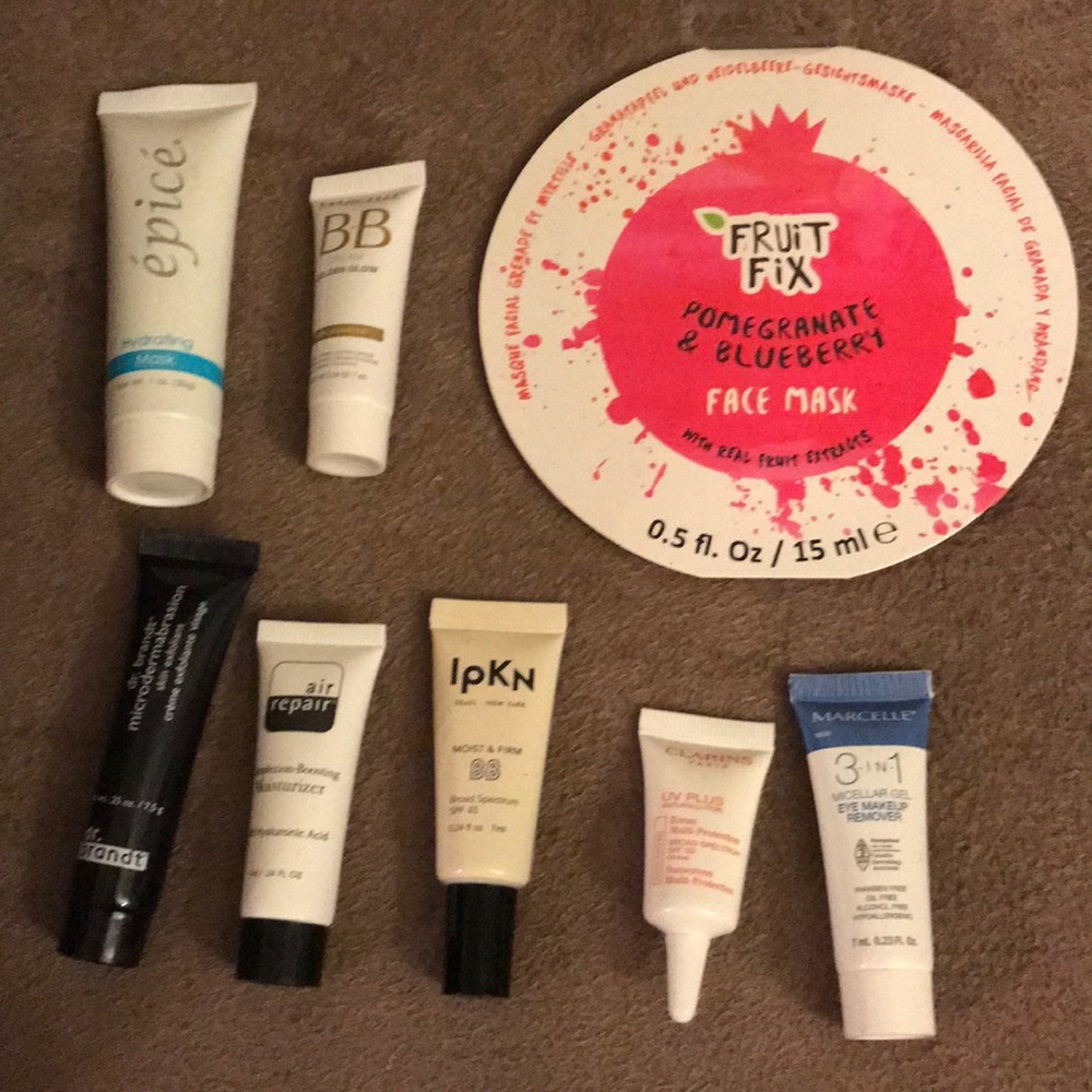 NWT face masks, BB creams, skin renewals!(: